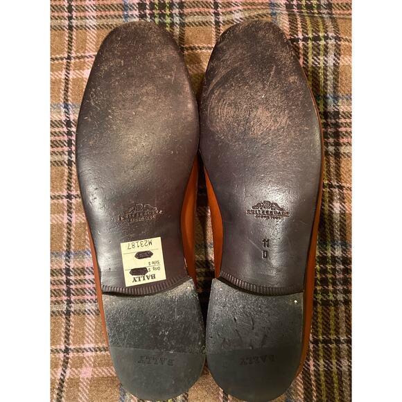 Bally Men's Loafers Horsebit Cognac Leather ~ Sz 11D ~ Quiet Luxury So Good! - Picture 6 of 10